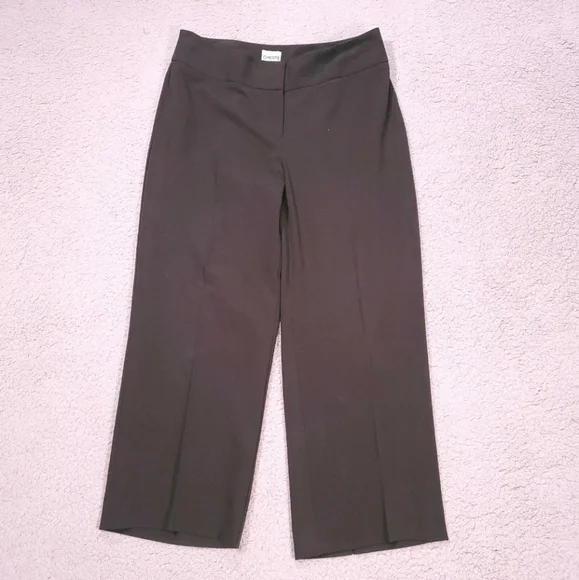 Chico's Pants Jumpsuits Chicos Size Pants Brown Mid Rise